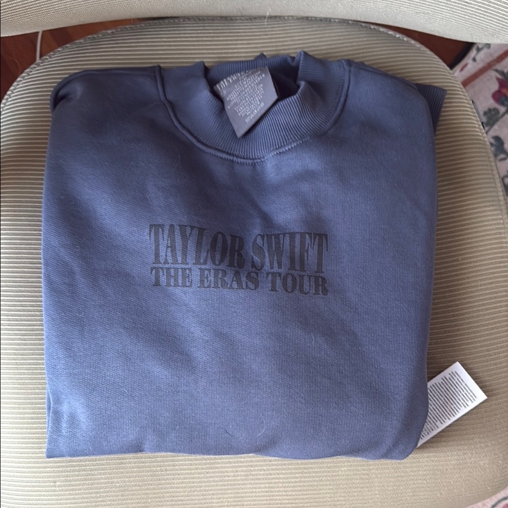 Taylor Swift The Eras Tour Blue Sweatshirt